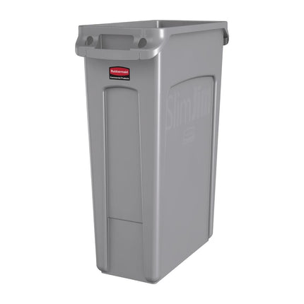 Slim Jim Waste Container with Air Vents 87L | Rubbermaid