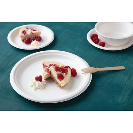 Compostable Bagasse Plates 26cm | Fiesta 6