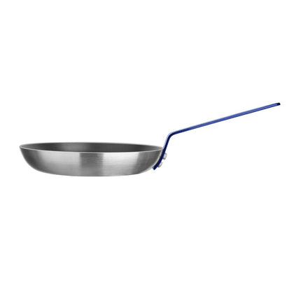 Aluminium Non-Stick Frying Pan 24cm | Hygiplas | Teflon Platinum Plus | Blue Handle 4