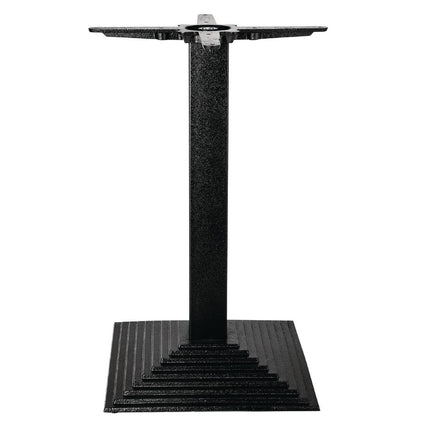 Bolero Square Cast Iron Table Leg 72cm Height