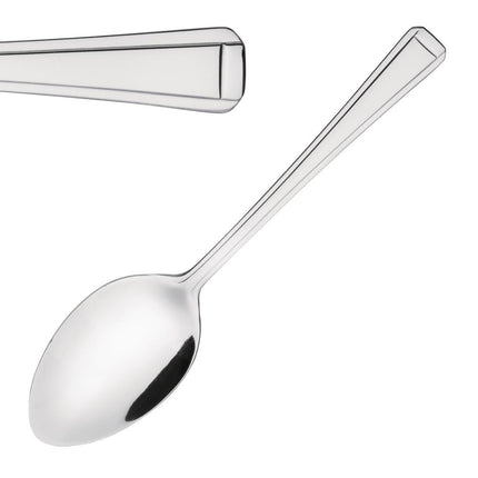 Dessert Spoons 18cm Polished 18/0 Stainless Steel | Olympia Harley | 12 Pieces