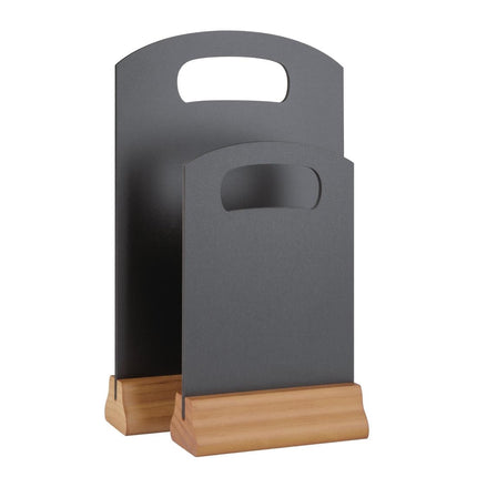 Table Chalkboard 31.5x21.2cm with Wooden Frame | Olympia 6