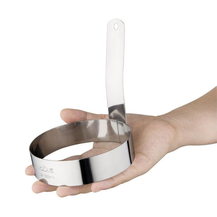 Egg Holder with Long Handle 100mm | Vogue | Stainless Steel 3
