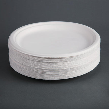 Compostable Bagasse Plates 26cm | Fiesta 3