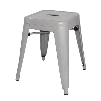 Bolero Bistro Low Stool | Steel Frame
