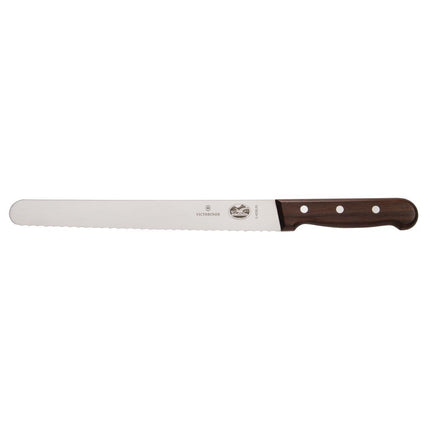 Serrated Larding Knife with Wooden Handle | Victorinox | 25.5cm 2