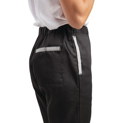 Black Slim-Fit Work Trousers with Ventilation | Southside | L 4