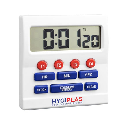 Digital Large Display Timer with 4 Settings | Hygiplas 5