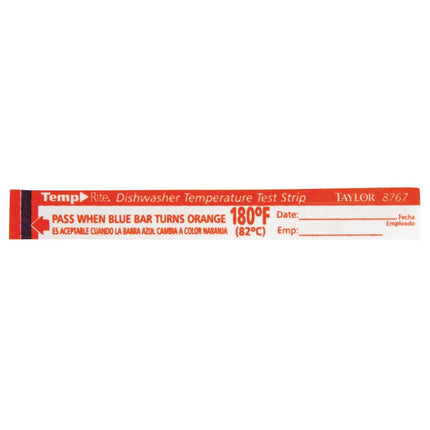 Dishwasher Temperature Test Strips | 25 Pieces 3