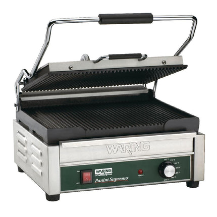 Double Panini Grill with Grooved Plates | Waring