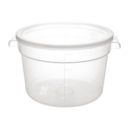 Round Polypropylene Food Storage Container 10L | Vogue 4