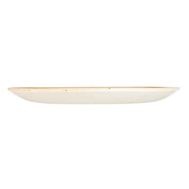 Coupe Plate 26cm | Churchill Stonecast Barley White 2