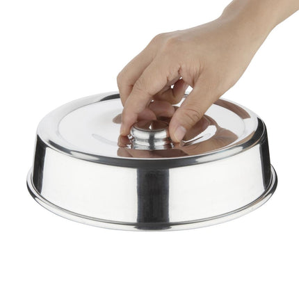 Aluminium Plate Cover | Vogue | 20 cm Diameter 2