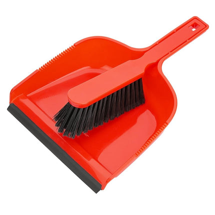 Dustpan and Brush Set | Jantex | Red
