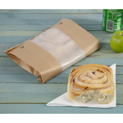 Fiesta Compostable Food Bags with Parchment Window 6