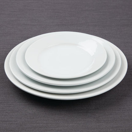 Wide Rim Plates 22.8cm | Olympia Athena | 12 Pieces 7