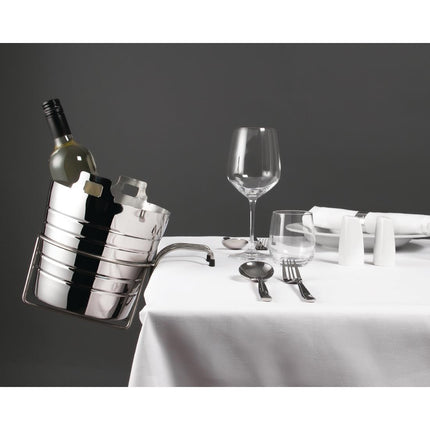 Stainless Steel Wine Cooler 20.4cm | Olympia 3