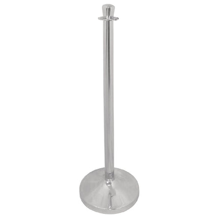 Stainless Steel Crowd Control Stanchion with Flat Knob | Bolero