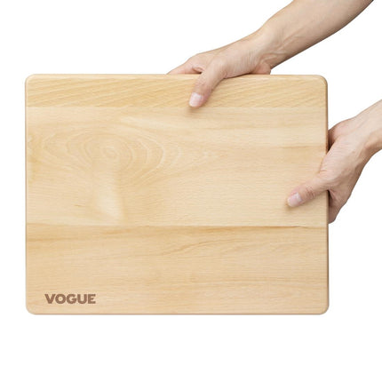 Beechwood Medium Cutting Board | Vogue | 380 x 305 x 30 mm 4