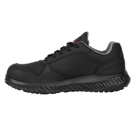 Slipbuster Slip-Resistant Sneakers | Recycled Microfiber | Matte Black | Size 38 6