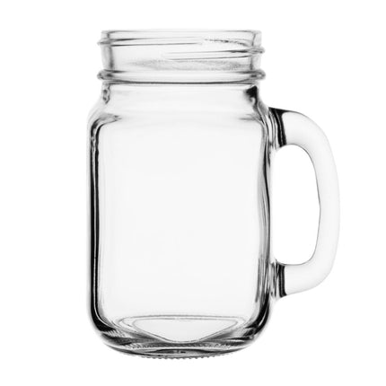 Mason Jar Drinking Glasses 450ml | Olympia | 12 Pieces 8