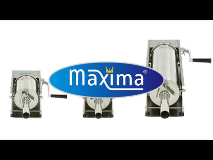 Sausage Stuffer | 7L | Horizontal | incl 4 Filling Tubes 8