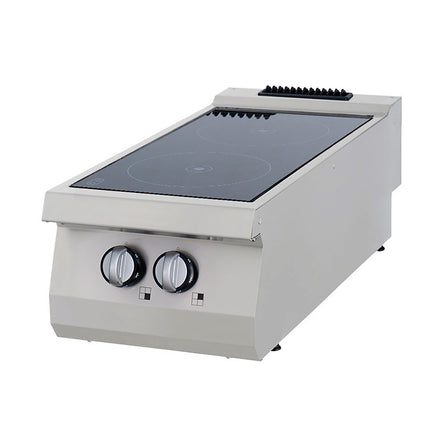Heavy Duty Infrared Cooker | 2 Burners | Double Unit | 70cm Deep | Electric 1