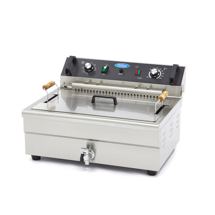 Deep Fryer | 20L | 1 Basket | with Drain Tap 1