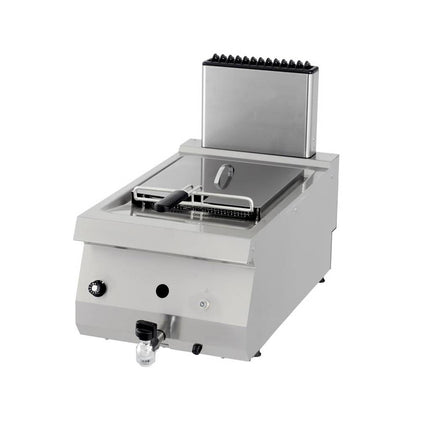 Heavy Duty Deep Fryer | 1 x 12L | Single Unit | 70cm Deep | with Drain Tap | Gas 1