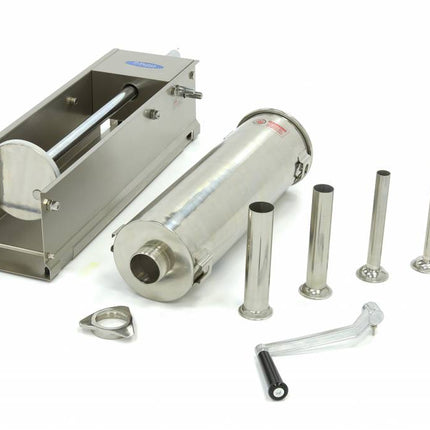 Sausage Stuffer | 7L | Horizontal | incl 4 Filling Tubes 6