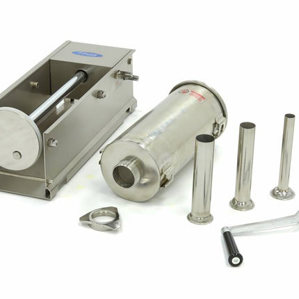 Sausage Stuffer | 5L | Horizontal | incl 4 Filling Tubes 6