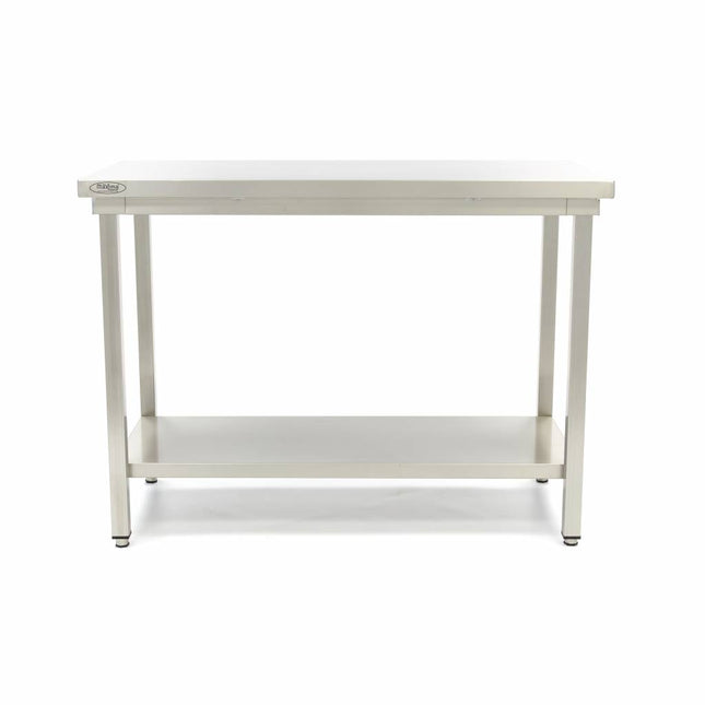 Stainless Steel Table | 80 x 70cm | Adjustable Height 1