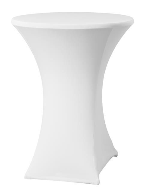 Table cover, round, HENDI, Kitchen Line, 811047, 810958, White, ⌀850x(H)970mm
