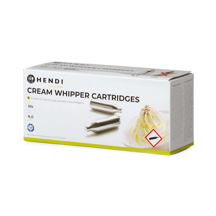 Cream Whipper Chargers | HENDI | 50 pcs | N₂O 5
