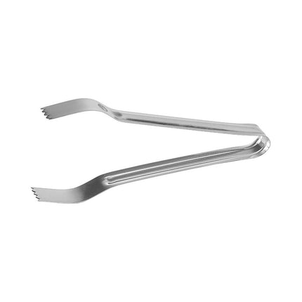 Ice Cube Tongs | BarUp | Silver Finish | 180mm Length 4