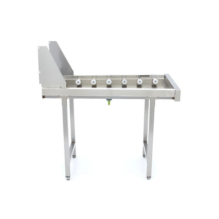 Stainless Steel Straight Roller Table | for Rack Conveyor Dishwasher 2
