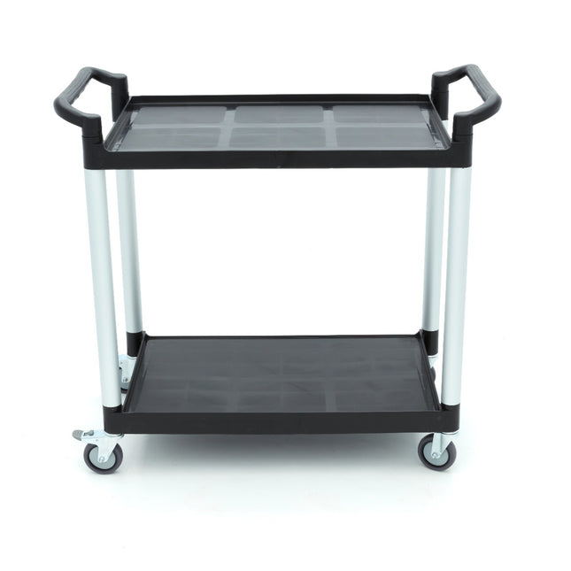Serving Trolley – 2 Plastic Shelves – 103 x 50,5cm 2