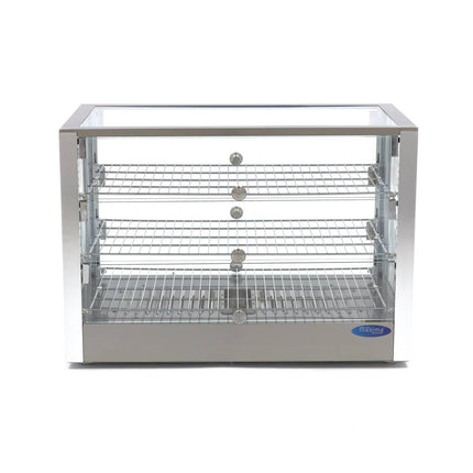 Heated Food Display | 115L | 70cm | 3 Shelves 2