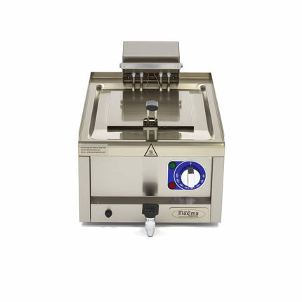 Deep Fryer | 10L | 1 Basket | with Drain Tap | 400V 2