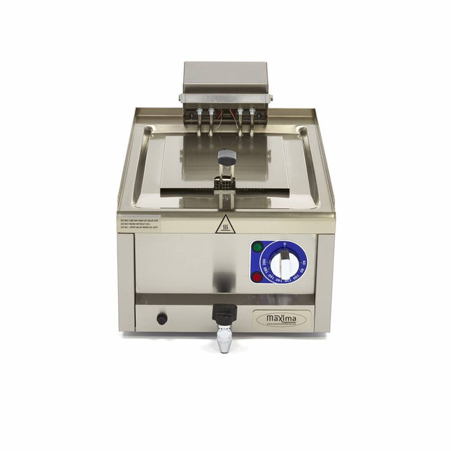 Deep Fryer | 10L | 1 Basket | with Drain Tap | 400V 2