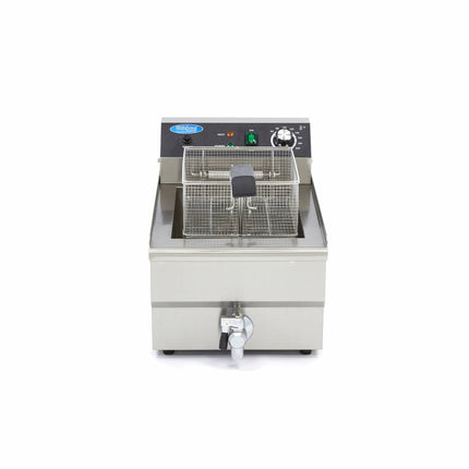 Deep Fryer | 16L | 1 Basket | with Drain Tap 2
