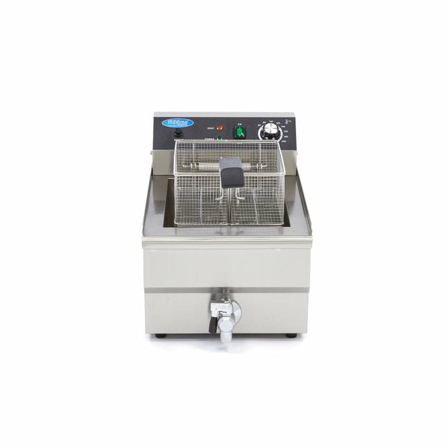 Deep Fryer | 16L | 1 Basket | with Drain Tap 2