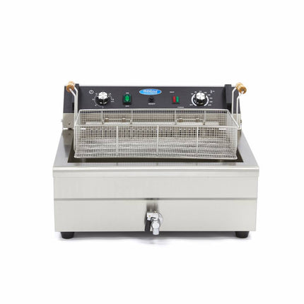 Deep Fryer | 20L | 1 Basket | with Drain Tap 4
