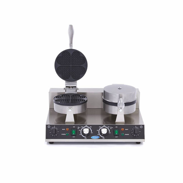 Waffle Maker | 8 Waffles | Hearts | Double 2
