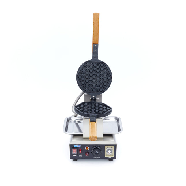 Waffle Maker | 1 Waffle | Round Honeycomb Pattern 2