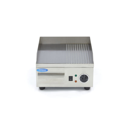 Griddle | Half Grooved | 36cm | incl Drip Tray 2
