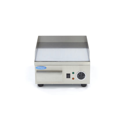 Griddle | Smooth Chrome | 36cm | incl Drip Tray 2