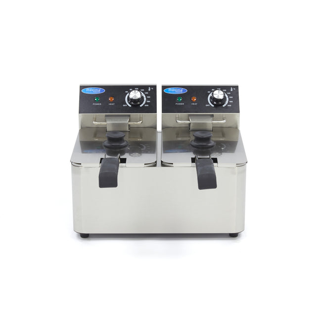 Deep Fryer | 2 x 4L | 2 Baskets | up to 1,5kg of Fries 2