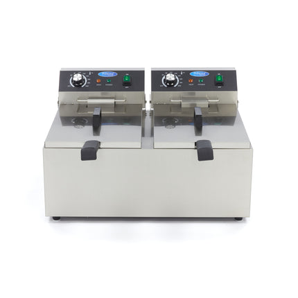 Deep Fryer | 2 x 11L | 2 Baskets | up to 2,8kg of Fries 2