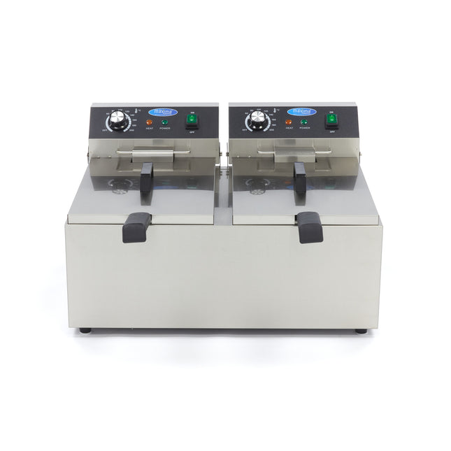 Deep Fryer | 2 x 11L | 2 Baskets | up to 2,8kg of Fries 2